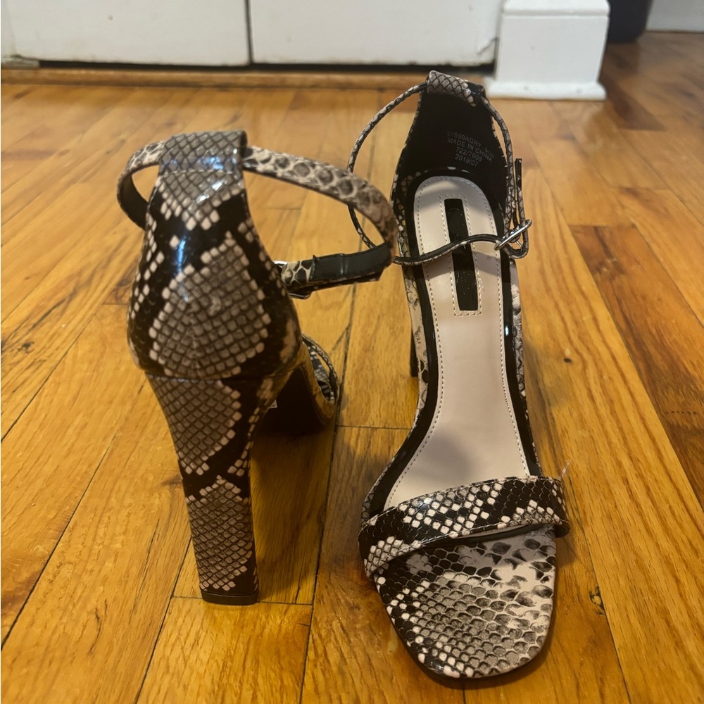 Leopard Print Stiletto Heels